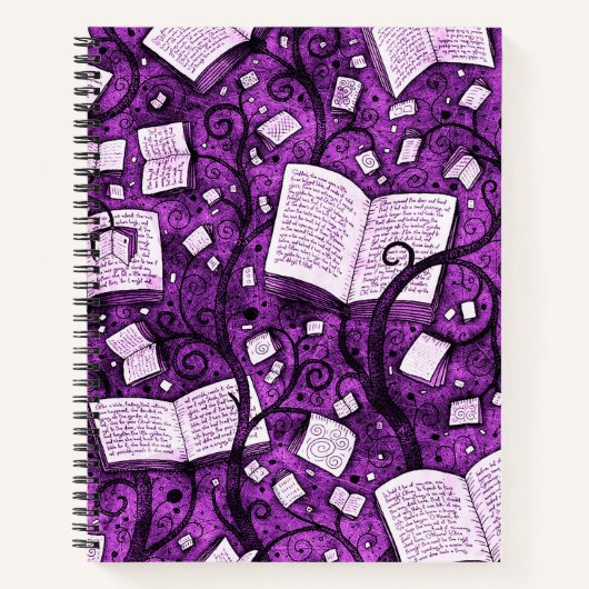Roze boeken achtergrond (Voorkant)