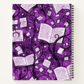 Roze boeken achtergrond (Achterkant)
