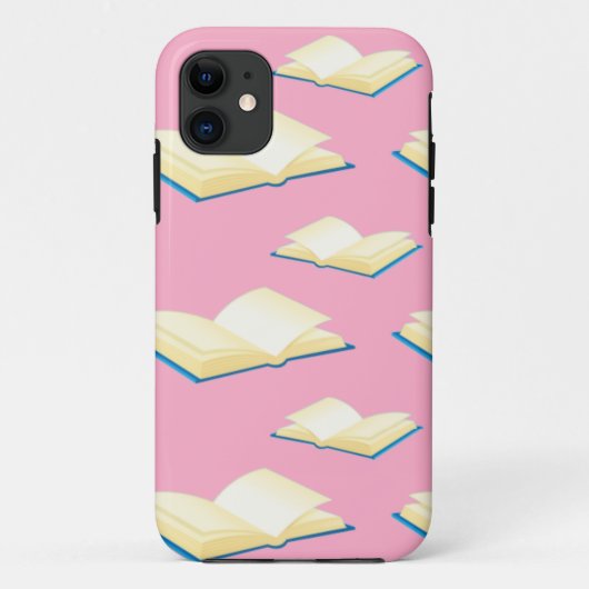 roze boeken Case-Mate iPhone case (Achterkant)
