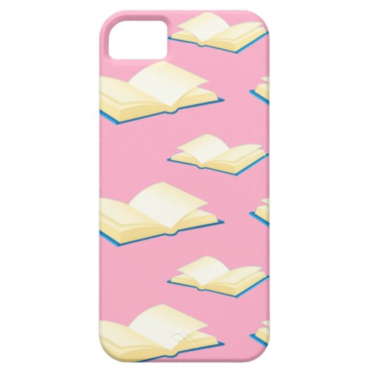 roze boeken Case-Mate iPhone case (Achterkant)