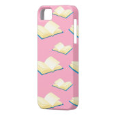 roze boeken Case-Mate iPhone case (Achterkant Links)
