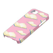roze boeken Case-Mate iPhone case (Onderkant)