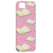 roze boeken Case-Mate iPhone case (Back/Rechts)