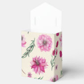 Roze Boeket Bedankdoosjes (Geopend)