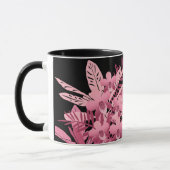 Roze boeket tropisch mok (Links)