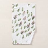 Roze Boeketten   Bad Handdoek (Handdoek)