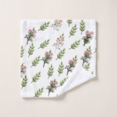 Roze Boeketten   Bad Handdoek (Wasdoekje)