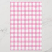 Roze Boerderij Bloemenkraam Bingo Spel (Achterkant)