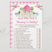 Roze Boerderij raad die zei dat het een schokkend (Voorkant / Achterkant)