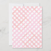 Roze Boerderij Tractor Meisje Elke Leeftijd Verjaa Kaart (Achterkant)