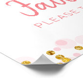 Roze Boerderij Truck pompoen rijden door verjaarda Poster (Hoek)