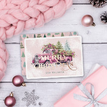  Roze Boerderijen Vrachtwagen Kerstboom