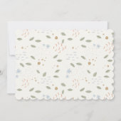 Roze Boeren Markt Boerderij Verjaardagsuitnodiging Kaart (Achterkant)