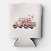 Roze Boerenwagen Blikjeskoeler (Voorkant)