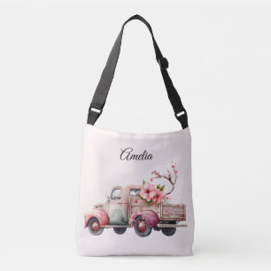 Roze  Boerenwagen Crossbody Tas