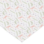 Roze Bogen Bloemen Verjaardag Douche Party Tafelkl Tafelkleed (Gekanteld)