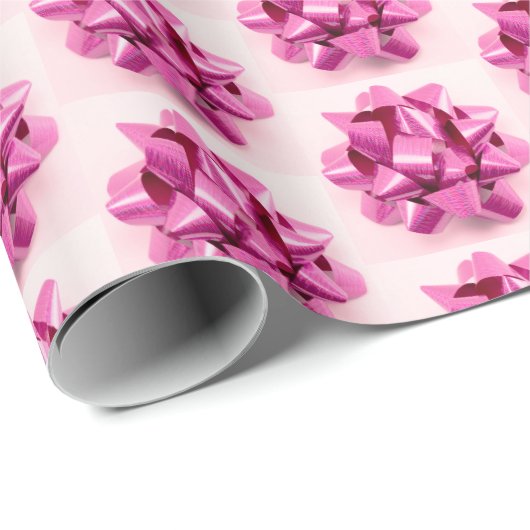 Roze bogen cadeaupapier (Rol Hoek)