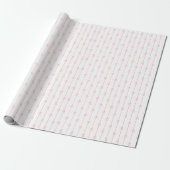 Roze bogen cadeaupapier (Uitgerold)