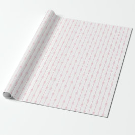 Roze bogen cadeaupapier