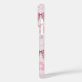 Roze bogen en roze harten | Sakura iPhone Case (Achterkant / Links)