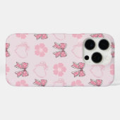 Roze bogen en roze harten | Sakura iPhone Case (Achterkant (horizontaal))