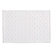 Roze Bogen en Strepen Kussensloop (Achterkant-Rechts)