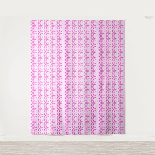 Roze bogen Extra groot, 88 x 104 inch Wandkleed (Voorkant)