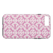 Roze bogen Hoesje voor mobiele telefoon (Achterkant (Horizontaal))