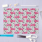 Roze bogen (ontwerp 30 roze reeks) tissuepapier (Craft)