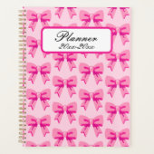 Roze bogen planner (Voorkant)