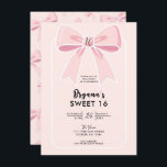 Roze Bogen Schattigee Coquette Cottage Chic Sweet  Kaart<br><div class="desc">Pas dit aan voor elk evenement.</div>