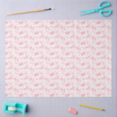Roze Bogen & Stippen Weefselpapier Tissuepapier (Craft)