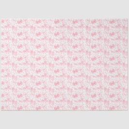 Roze Bogen & Stippen Weefselpapier Tissuepapier