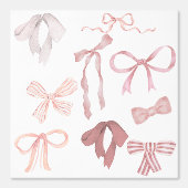 Roze Bogen Wallpaper Behang (Voorkant)