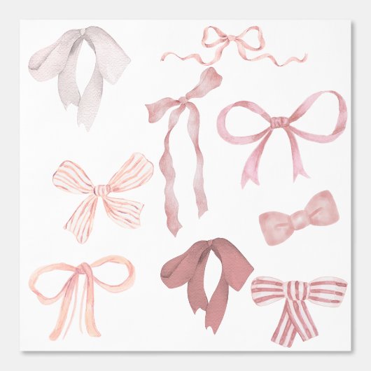 Roze Bogen Wallpaper Behang (Voorkant)