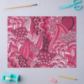 Roze Bohemian Boho MOD Hippy Chic Pattern Tissuepapier (Craft)