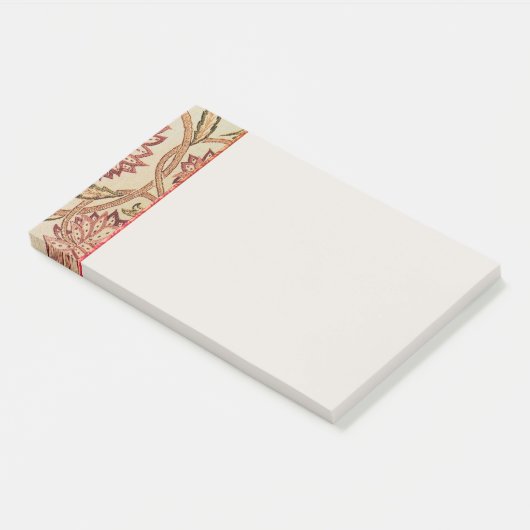 Roze Bohemian Flowers Post-it® Notes (Schuin)