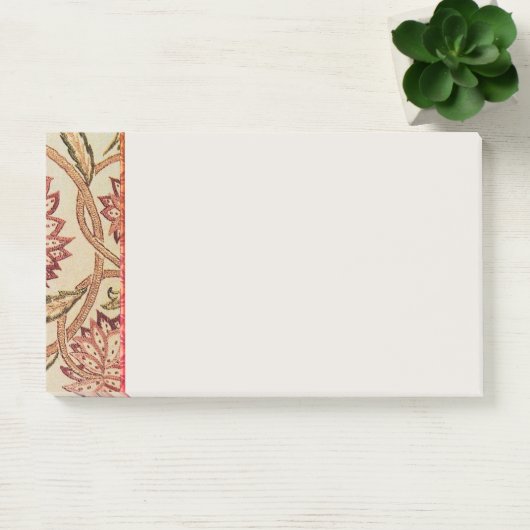 Roze Bohemian Flowers Post-it® Notes (Kantoor)