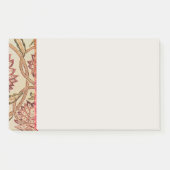Roze Bohemian Flowers Post-it® Notes (Voorkant)