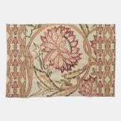 Roze Bohemian Flowers Theedoek (Horizontaal)