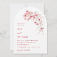 Roze Boho Bloemen Witte Informele Trouwdag