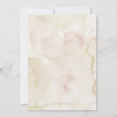 Roze Boho Boog Wilde Pompoen Herfst Verjaardagsfee Kaart (Achterkant)