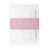 Roze Boho Bruiloft Uitnodigingen Wikkel (Voorkant Voorbeeld)