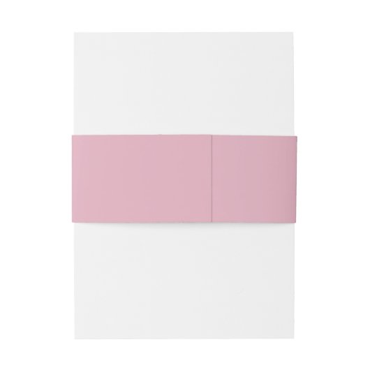Roze Boho Bruiloft Uitnodigingen Wikkel (Achterkant Voorbeeld)