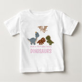 Roze Boho Dinosaurus (Voorkant)