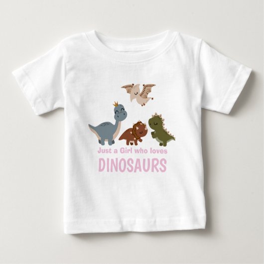 Roze Boho Dinosaurus (Voorkant)