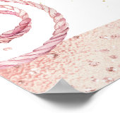 Roze Boho Eerste Rodeo 1e Verjaardag 20x30 Welkom Poster (Hoek)