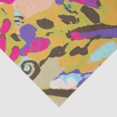 Roze Boho Floral I Tissuepapier (Detail)