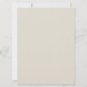 Roze Boho Pampas Grass Girl Baby shower Kaart (Achterkant)