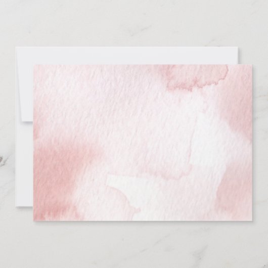 Roze Boho Star van David Jewish Bedankkaart (Achterkant)